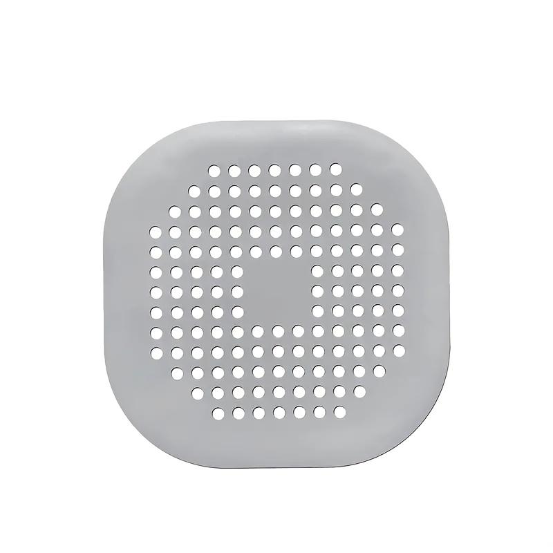 

2шт/3шт/4шт/5шт Улавливатель волос, Фильтр против засоров раковины, Пробка для слива в полу душа и ванны, Силиконовая заглушка для кухонного дезодоранта, Инструменты для ванной комнаты 2PC серый