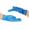 Blue Disposable Latex Gloves Dishwashing Kitchen Work Rubber Garden Gloves 100pc