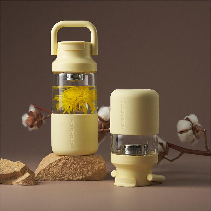 HOLOHOLO Tea Infuser Glass Bottle