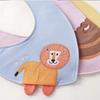 360° Rotating Waterproof Cotton Baby Bib for Ages 0-2