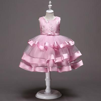 Luxuriöses Perlenstickerei Prinzessin Tutu Kleid für Baby Mädchen Hochzeitsfeier Kleidung Kleinkind Mädchen 2-8 Jahre