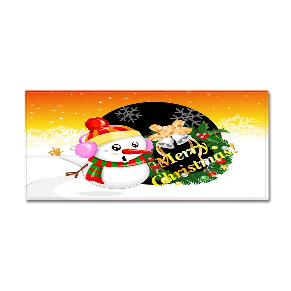 Christmas Kitchen Sand Carpet Doormat Long Floor Mat