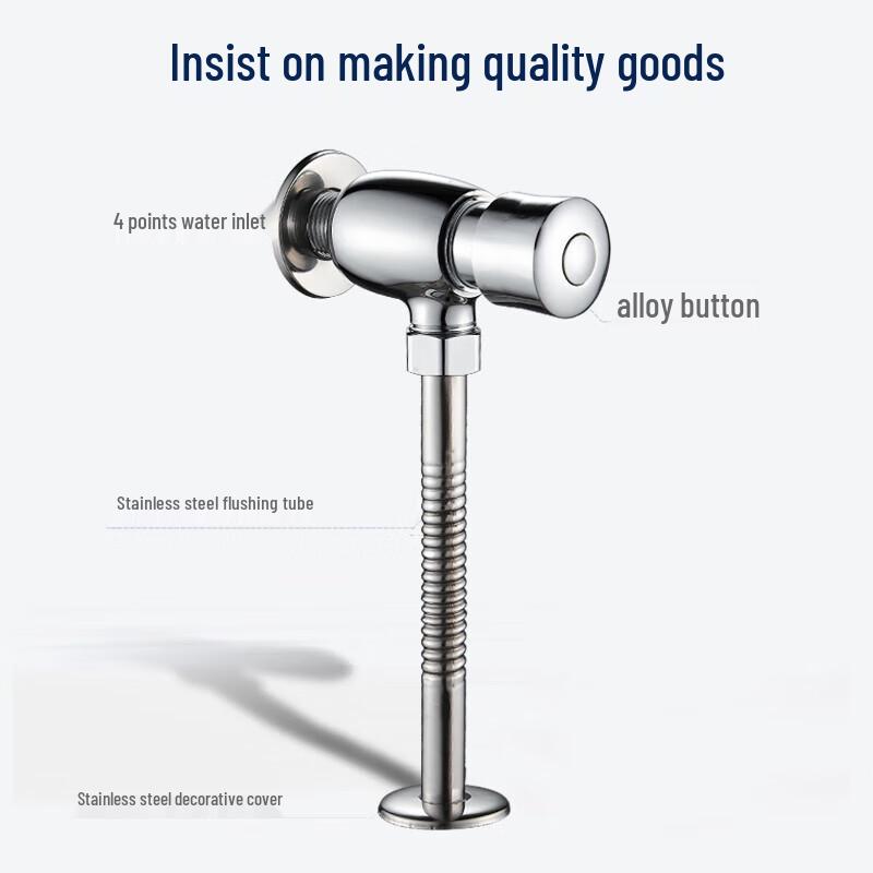 Duo Manual Urinal Flush Valve