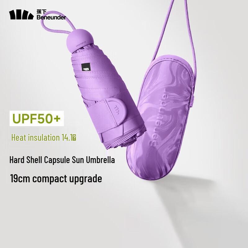 Bananaunder UV Protection 5-Fold Capsule Umbrella