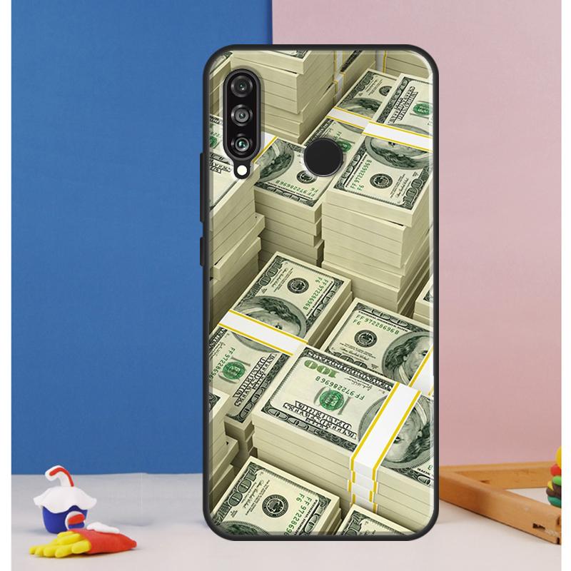 Banknote Dollar Cash Money Case For Huawei Nova 10 9 SE 8i 11i 12i 12s Y60 Y61 Y70 Y90 Y72 Y73 Y91 P60 Pro P30 P40 Lite
