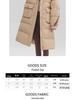 Yaya Women's Winter Long Hooded Down Jacket