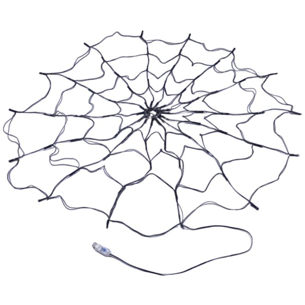 70 Lamp Spider Web Light Waterproof Haunted House Light New Party String Lighting  Atmosphere Decor
