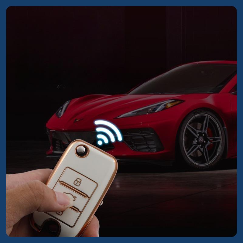 For Roewe RX5 MG3 MG5 MG6 MG7 MG ZS GT GS 350 360 750 Car Flip Key Case Cover Key Case Protector Car Accessories