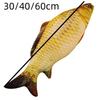 Simulation Fish Stuffed Animal Carp Soft Animal Simulation Fish Plush Doll  Pet Cat Favor
