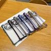 Four corners anti-drop electroplating space case for Huawei MATE60PRO for MATE50 mobile phone case with lens film