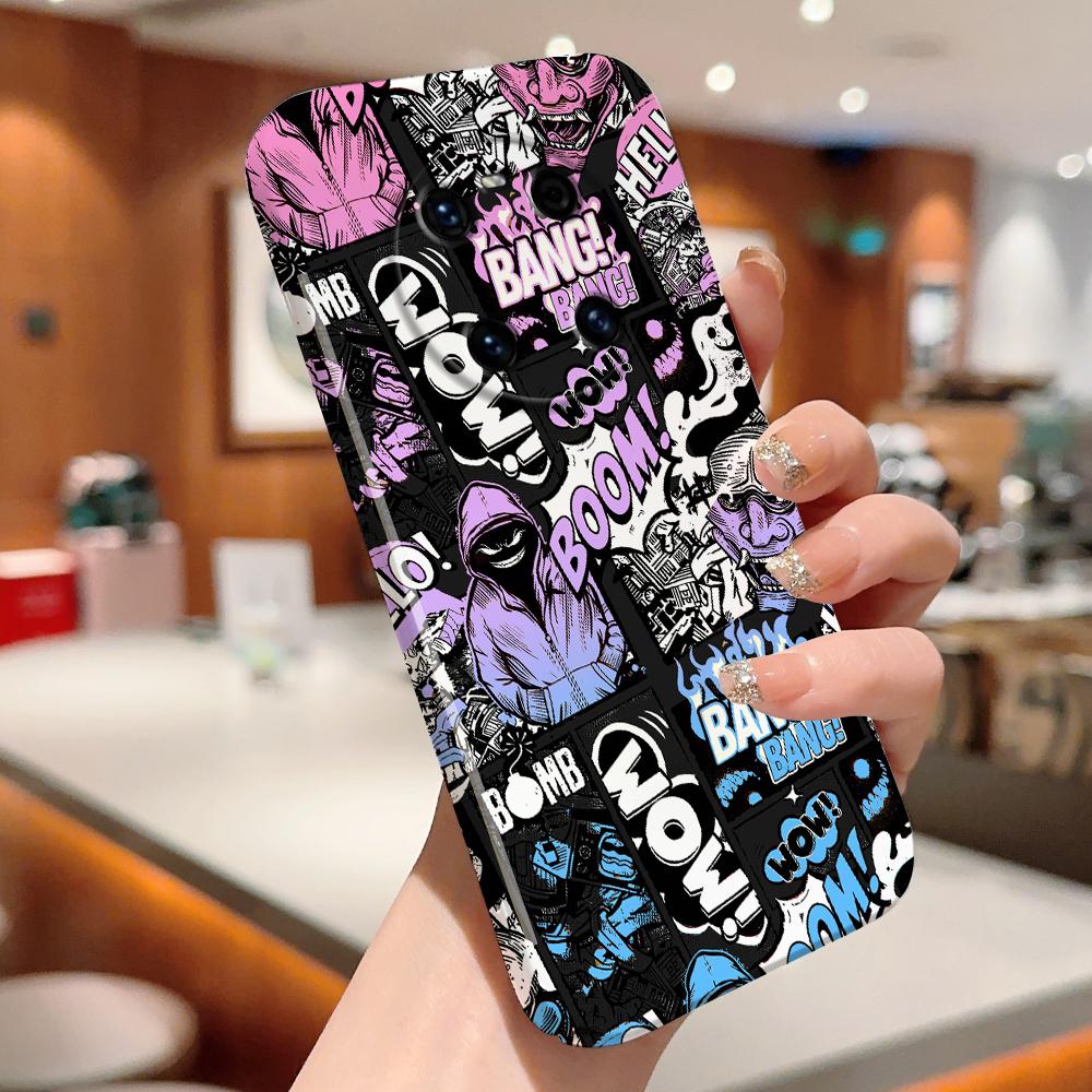 All-inclusive Film Phone Case Cartoon Fashion Design Hard Shell Full Cover Camera Protection Case for iPhone Huawei Honor Vivo Google