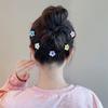 Headband U Shape Hair Styling Comb Teeth Flower Hairpin Invisible Extra Hair Holder  Decoration
