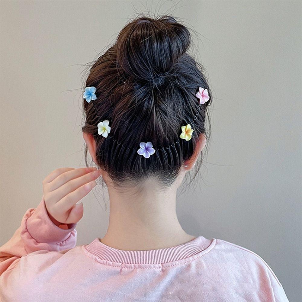 Headband U Shape Hair Styling Comb Teeth Flower Hairpin Invisible Extra Hair Holder  Decoration