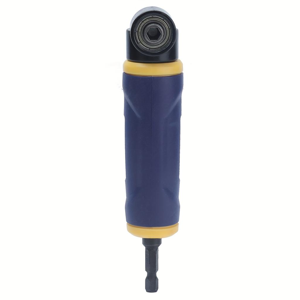 Right Angle Drill Adaptor 90 Degree Yellow Blue Drills Attachment Extension Driver 