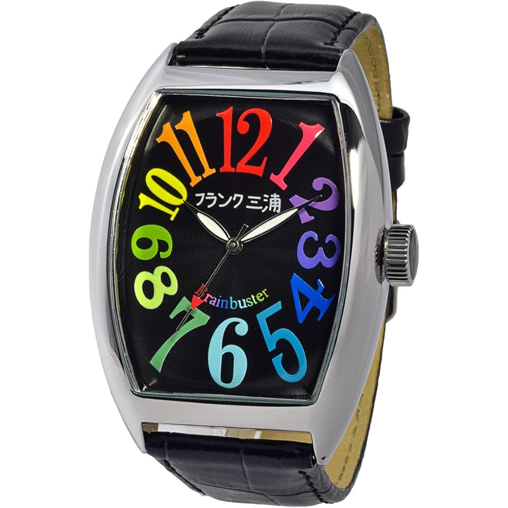 Frank Miura Japan Quartz Watch Model FM06K-CRB Six-Number Rotation Non-Waterproof Large Size