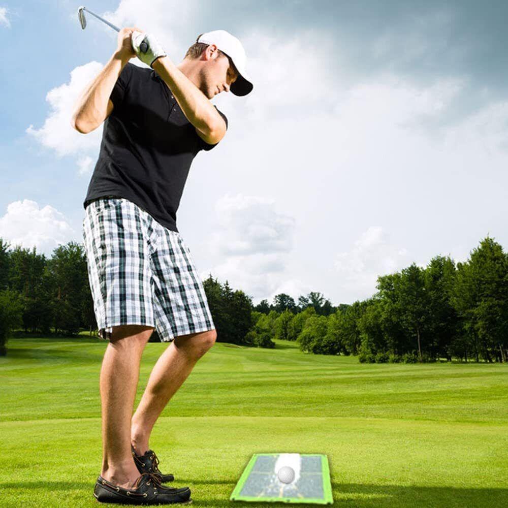 Golfová tréninková podložka pro odpalování švihu, prémiová golfová podložka proti nárazům