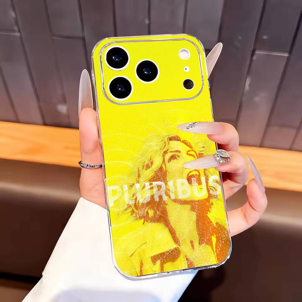 

Pluribus Season Special Pick Phone Case For iPhone17,16,15,14,13,12,11 Plus,Pro Max Soft Transparent Cover iPhone17