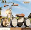 Children's Silent Four-Wheel Scooter & Walker for Ages 1-3 - Anti-Rollover, Sit & Ride