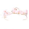 Bride's Crown Headwear  Korean Style Flower Woven Royal Crown Hairband  Princess Children's Performance  Super Fairy Butterfly Hair Accessory