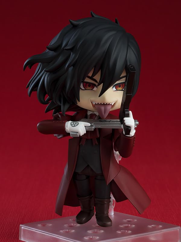 Nendoroid HELLSING OVA Alucard ikke-skala plast malt actionfigur gjensalg