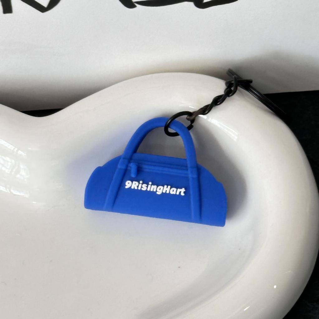 Miu Series Dumbbell Plate Keychain: Trendy Fitness Accessory & Sports Jewelry Gift