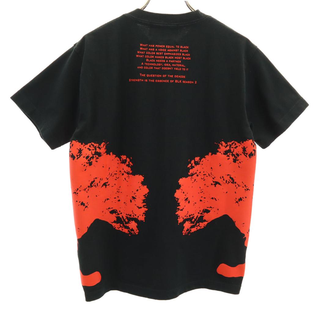 WHITE MOUNTAINEERING 2009AW made in Japan Short sleeve T-shirt S black Men's Used