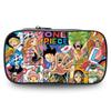One Piece Wano Arc Pencil Case: Zoro & Luffy Design Storage Box