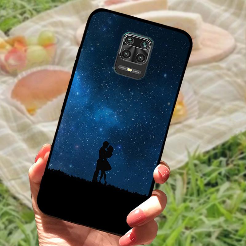 For Xiaomi Redmi Note 9 Cases Soft TPU Silicon Cartoon Phone Back Cover On Redmi Note 9 Pro Coque Note 9s Note 9 s Bumper Fundas