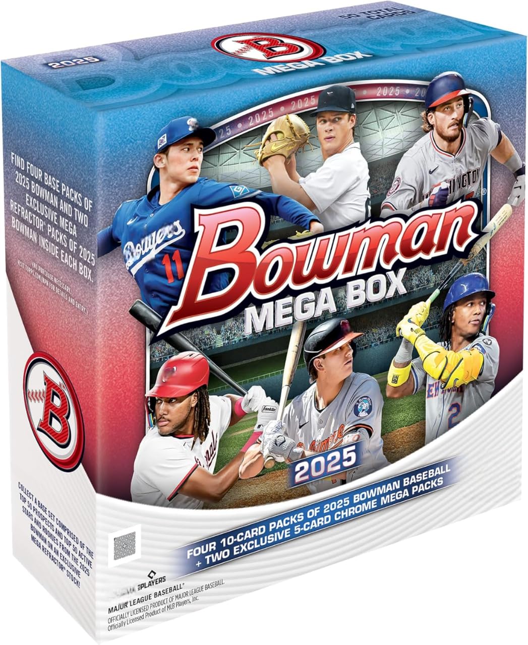 

2025 Topps Bowman Baseball Мегабокс Topps Bowman Baseball Мегабокс -