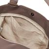 Forna Tote Red Goat Greige 2-Way Bag, Leather,