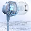 USB-Kabelgebundene Metall-Tief-Smart-Noise-Fernbedienung Composite Geeignet für und Anrufe Typ-C Kopfhörer, Rahmen, Bass, Stornierung, Inline-Steuerung, Blau, In-Ear