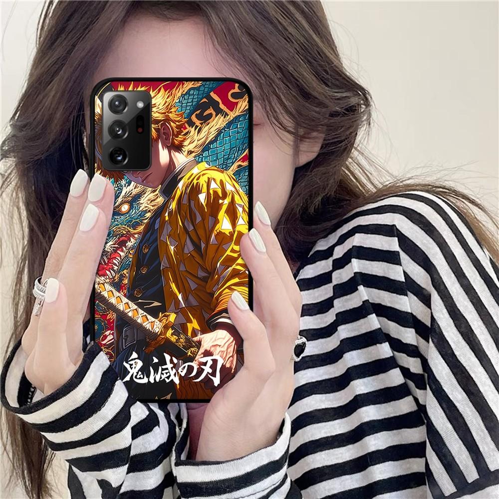 Demon Slayer Phone Case For Samsung Note 8 9 10 20 Pro Plus Lite M 10 11 20 30 21 31 51 A 21 22 42 02 03