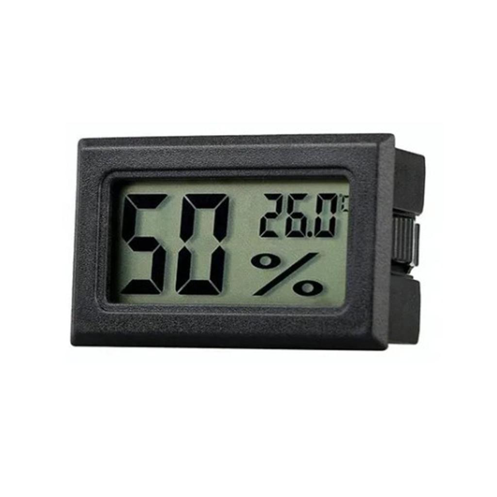 Digital Display Thermometer Black ABS Accurate Anti Impact Electronic Water Temperature Meter