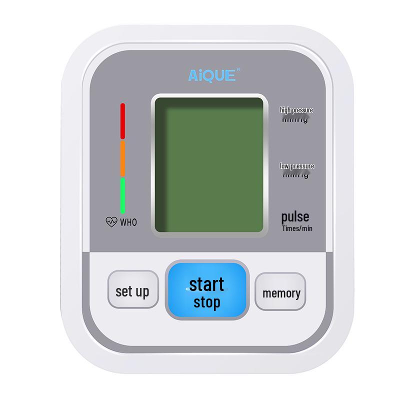 Medical-Grade Arm Blood Pressure Monitor with Voice Broadcast for Home Use