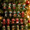 Holiday Hanging Ornaments Dragon Advent Calendars 2026, 24 Days Christmas Countdown Calendar with Acrylic Tree Decorations 2D Ornaments, Collectible