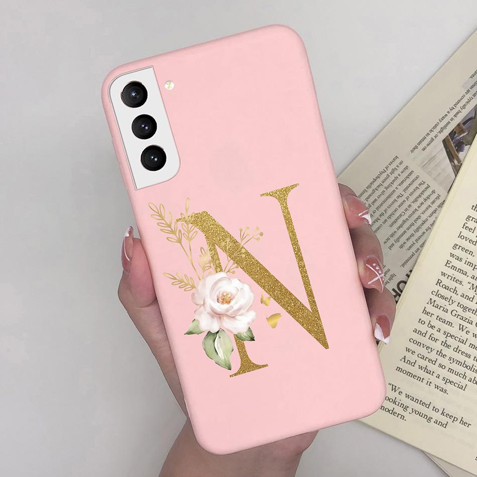 For Samsung S21 FE S21 Ultra Plus Case Slim Soft Cute Letters Cover For Samsung Galaxy S21 Plus 5G S21+ S 21 Ultra Phone Cases