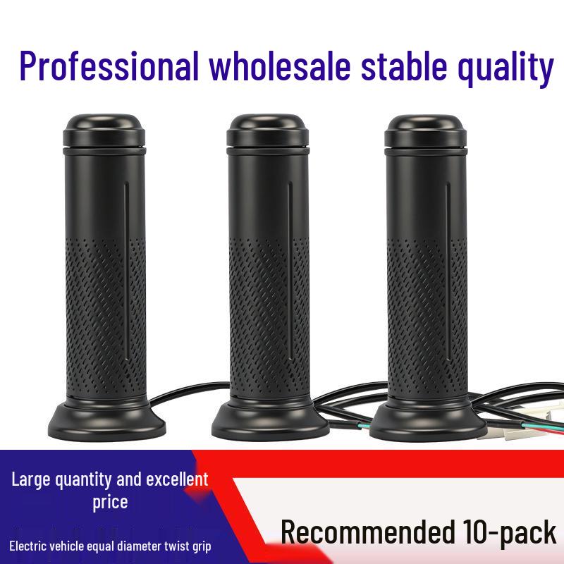 10-Piece Equal Diameter Twist Grip Throttle Set for Tai Ling & Aima Electric Bicycles