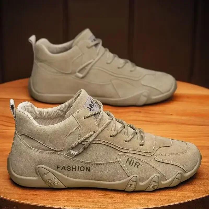 

Fashion Men Casual Breathable and Anti Slip Sneakers for Spring Autumn Fashionable Sports Shoes for Men s Outdoor Hiking Sports Shoes 44 хаки