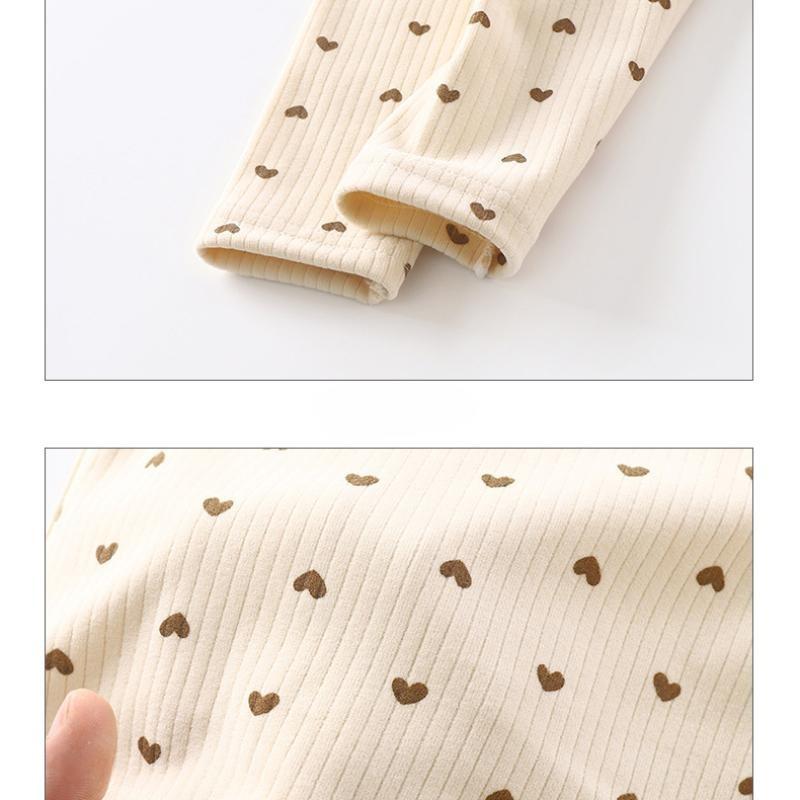 Girls 1-14 Years Autumn and Winter Full Printed Long Sleeves Bottoming Shirt