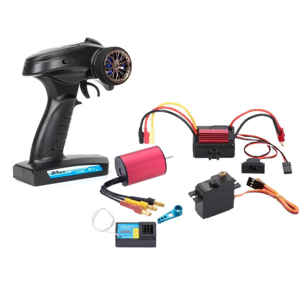 RCtown Brushless Upgrade Kit Motor For Wltoys A959-b A979-b Esc Receiver Remote Controller Servo Set Rc Car Spare Parts