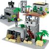 Militarys Scene Defense Watchtowers Command Posts Bases Signal Towers Police Wire Mesh Stands Building Blocks Model Sets Bricks