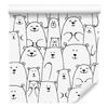 Teddy Bears Wallpaper for Living Room and Bedroom 50x1000