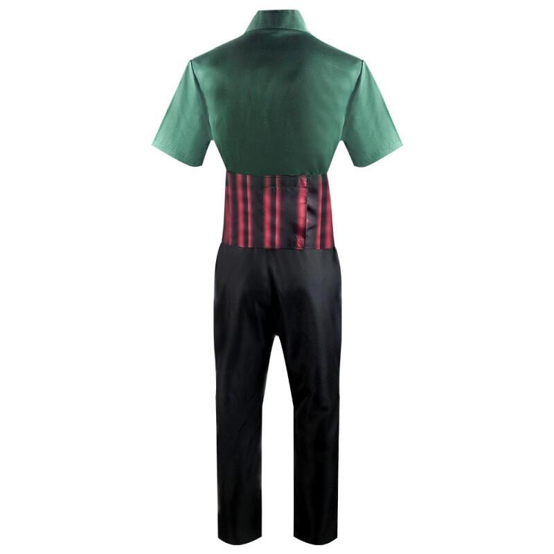 Anime Movie Zoro Cosplay Costume Live Action Cosplay Top Pants Full Set Halloween Carnival Party Costume for Men