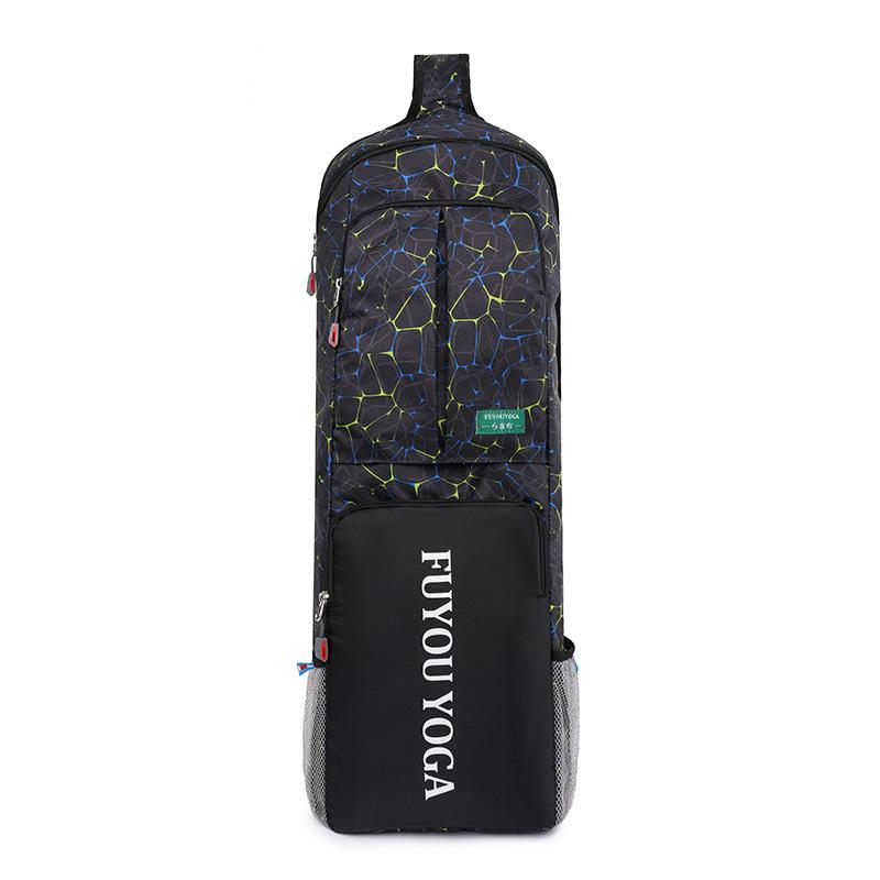 Multifunktionale Yogatasche Große Sportmatten-Tasche Rucksack mit großem Fassungsvermögen Wasserdichte Pilates-Mattenhülle Nylon Yoga-Träger ohne Matte