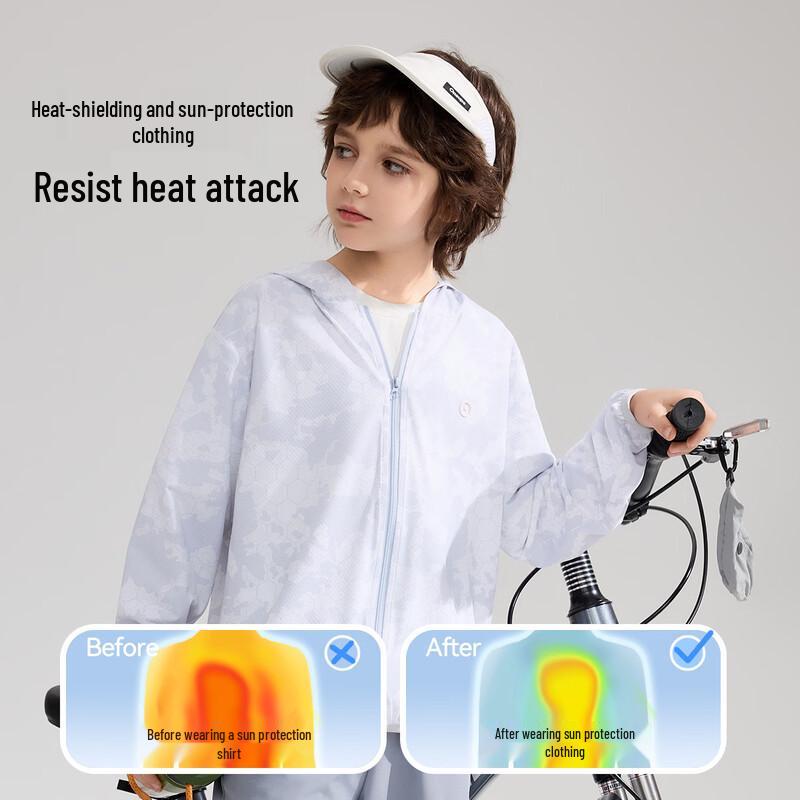 ASK JUNIOR Boys  Summer UV Protection Jacket 170