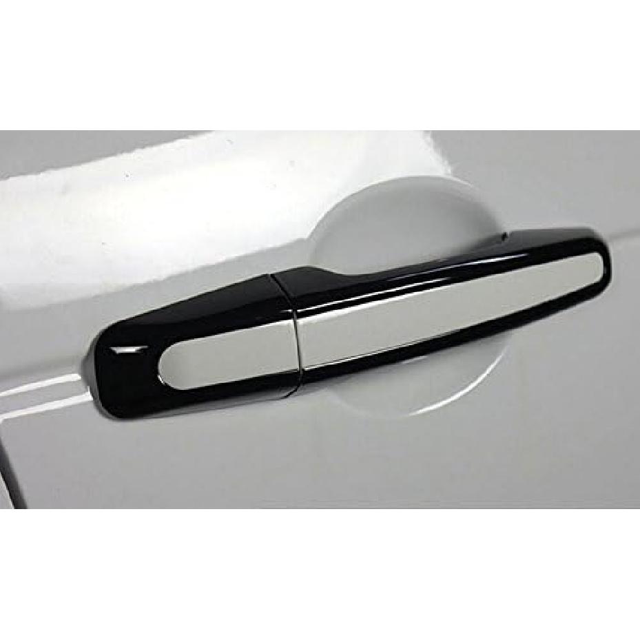 Black Exterior Car Door Handle Cover Trim 8pcs for Land Rover Range Rover Evoque 2012-2018