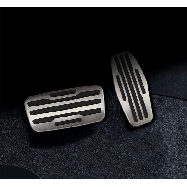 Car Pedals Compatible with Chevrolet Chevy Silverado 1500 2500 3500 2019-2024 Stainless Steel Accelerator Gas Brake Pedal Cover Accessories