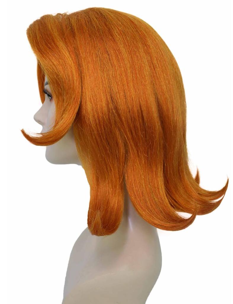 Wigs2you Wig H-5726 Adult Women's Orange Clans Crashing Mobile Game Barbarian Character Wig