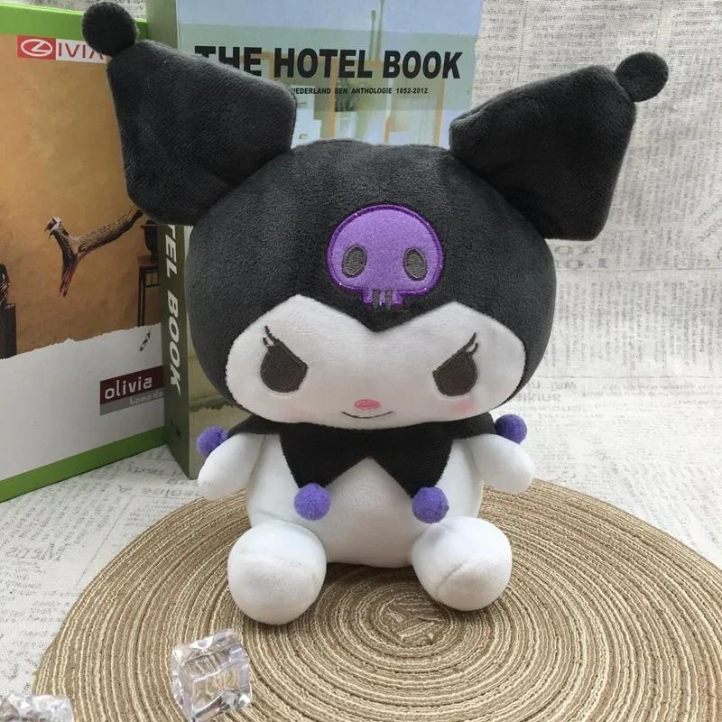 Sanrio Plysj Kawaii Sanrio Kuromi My Melody Cinnamoroll Plysjleker Dukke Pute Anime Tegneserie Barn Gaver Romdekorasjon Dukker