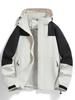 Camping Jacket Cycling Coat Warm High Quality Windproof Waterproof Mountaineering New Winter Men Hoodie Detachable Tracksuit